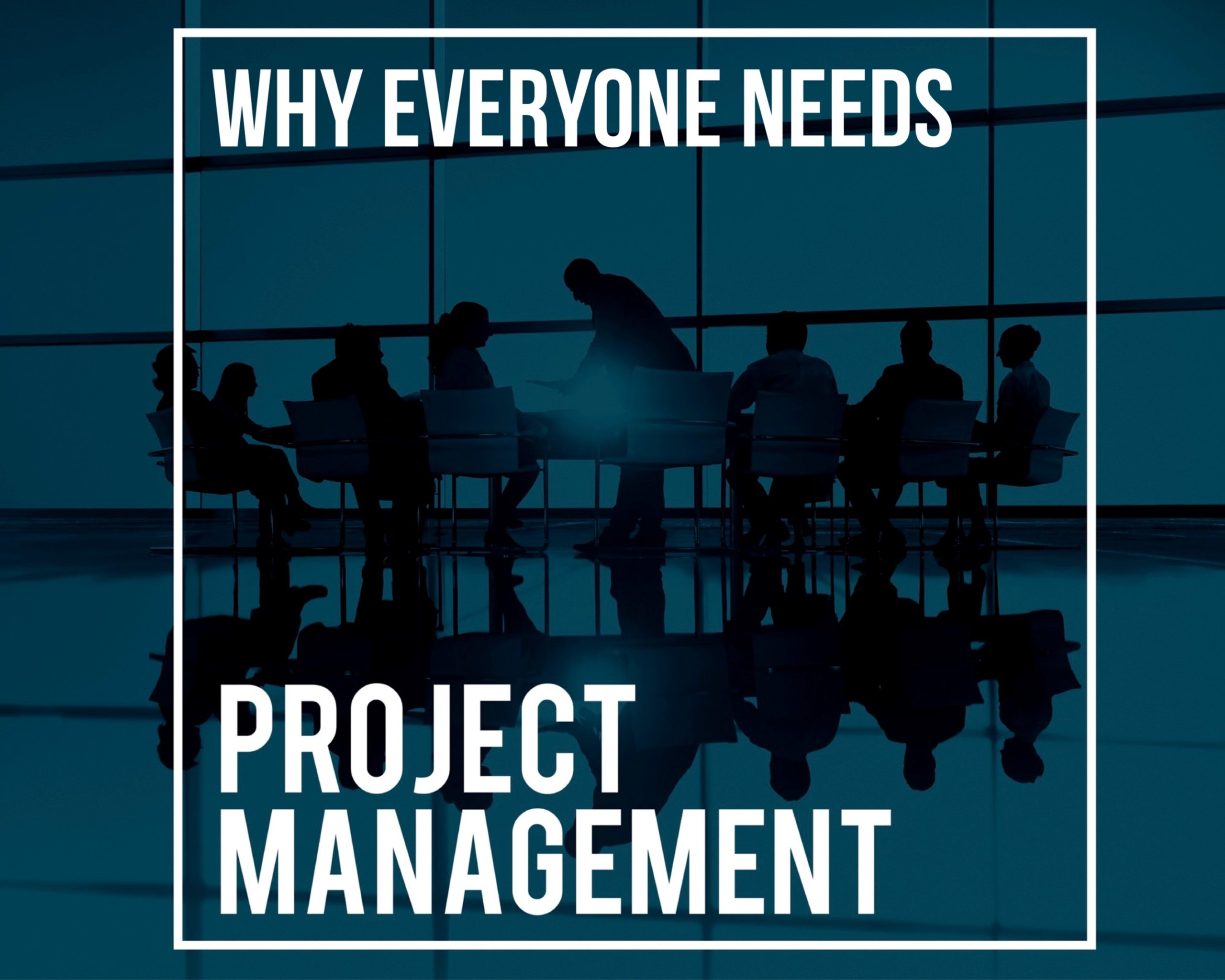 Why everyone needs project management